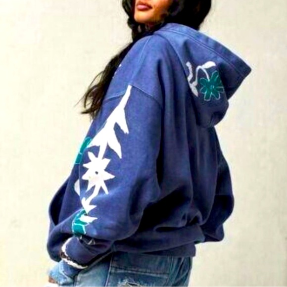 FREE PEOPLE NOUVEAU HOODIE NWOT - Picture 4 of 12